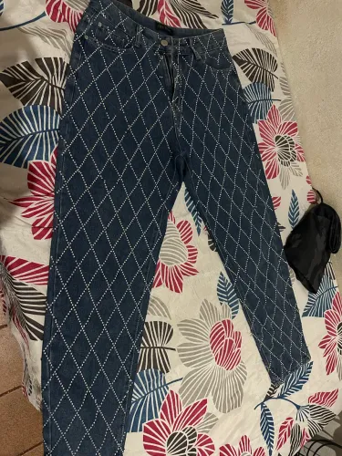 Calça de brilho