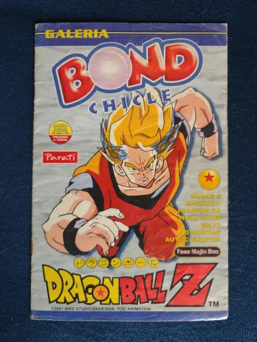 Álbum Bond dragon ball z fase Majin Boo ( incompleto ) faltam 12 figurinhas