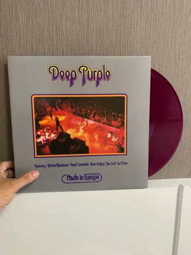 LP Vinil Deep Purple - Maden In Europe (Disco roxo) - importado