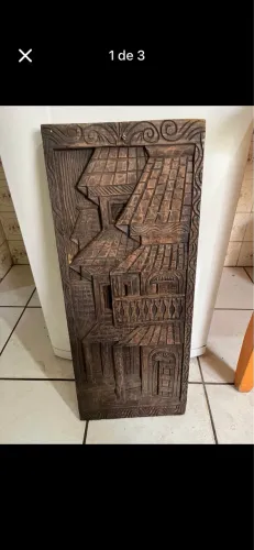 Quadro de madeira antigo