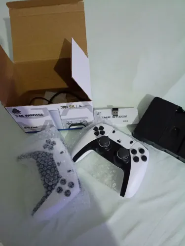 Game Stick M15 HDMI 4K - 20 Mil Jogos Retrô + 2 Controles Sem Fio (Novo na Caixa)