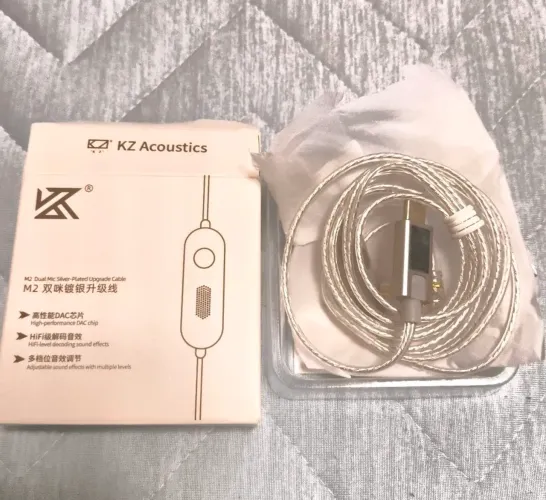 Cabo USB c para kz pro x e as16 fone retorno palco gamer