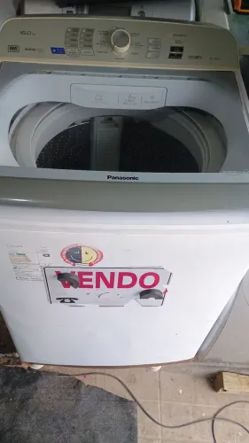 Vendo máquina funcionando perfeitamente com garantia 1 mês 16 kg 