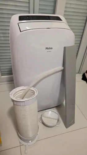 Ar condicionado portátil Philco 11000 BTUs quente e frio