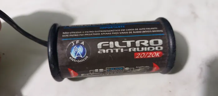 ? FILTRO ANTI-RUÍDO JFA 20/20K - NOVO!