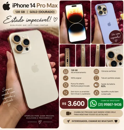 IPHONE 14 PRO MAX 128GB