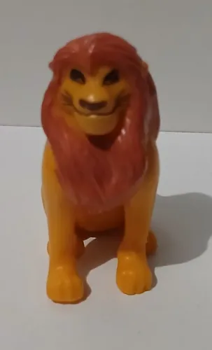 BONECO MINIATURA ORIGINAL DISNEY REI LEÃO MUFASA