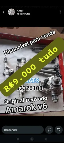 Bomba e bico enjertor Amarok V6