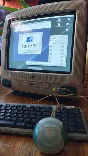 RARO - iMac G3 Verde + Teclado + Mouse + Discos (Tudo original em funcionamento)