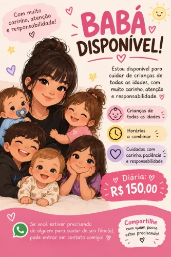 Babá Disponível