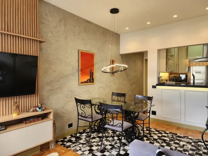 Apartamento para venda possui 72 metros quadrados com 2 quartos