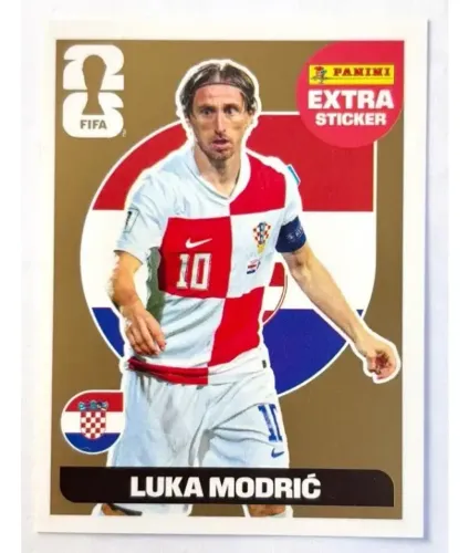Figurinha Luka Modri? Gold