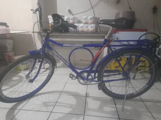 Bicicleta Monark azul