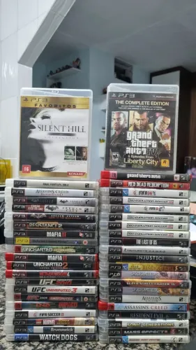 Jogos PS3 Originais a partir de R$20 | Silent Hill HD, GTA, Resident Evil, UFC, Sonic...