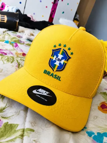 Boné Seleção Brasileira Linha Premium