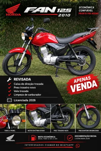Honda fan 125 2010