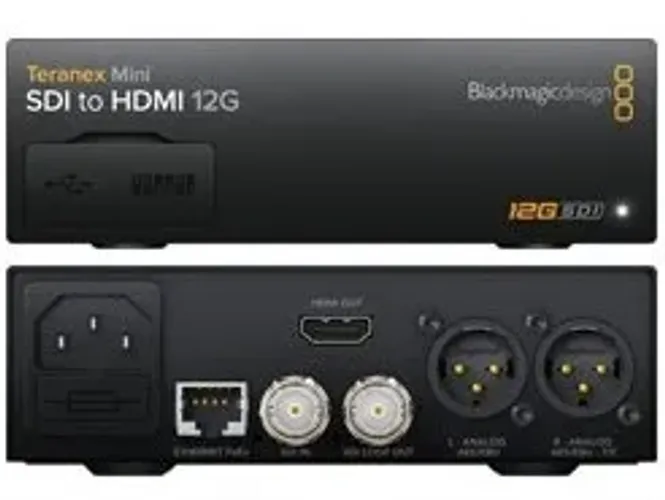 Vendo PAR de Conversor SDI para HDMI Blackmagic Teranex novo (NA CAIXA E COM MANUAL)
