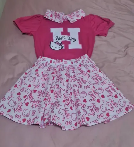 Conjunto Hello kitty NOVO