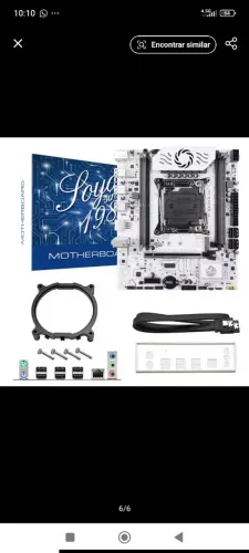 Placa mãe x99 kit zeon