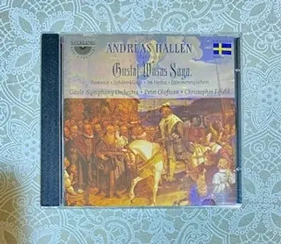 CD Andreas Hallén: Gustaf Wasas Saga (Orquestra Sinfônica de Gävle) Made in Sweden