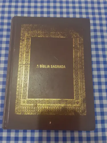 Bíblia Sagrada Capa Vinho - Edição de 1999 (Argentina)