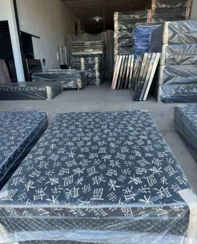 Cama casal D33 Box conjugada com ou sem molas nova de fábrica FRETE GRÁTIS 