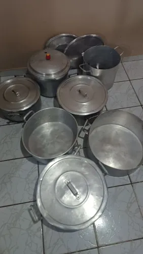 Kit 7 Panelas Industrial Usadas