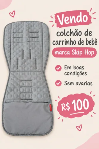 Colchao de carrinho skip hop