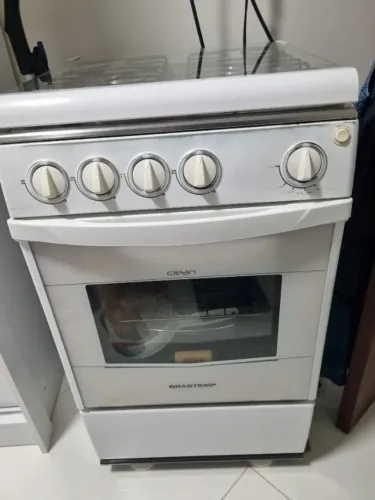 Fogão brastemp 4 boca tudo funcionando perfeitamente