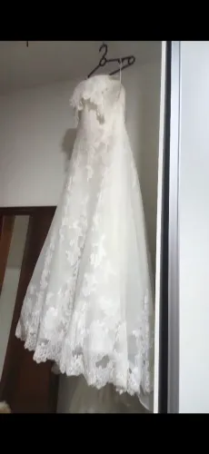 Vestido de noiva em renda
