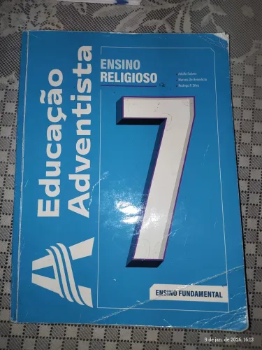 Livro ensino religioso 7 ano educação adventista 