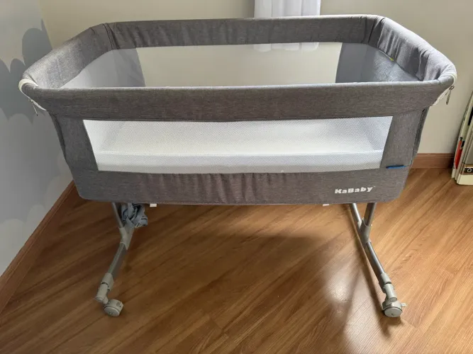 Berço Portátil Sleep 3 em 1 Moisés Co-bed Acopla na Cama Kababy