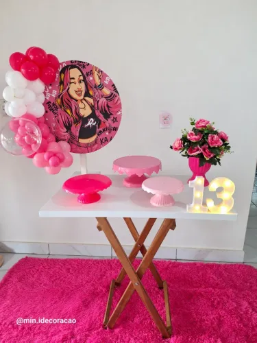 DECORAÇÃO DE FESTAS DE MESA. DA MINI A GRANDE