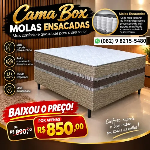 CAMA BOX OFERTA FRETE GRÁTIS
