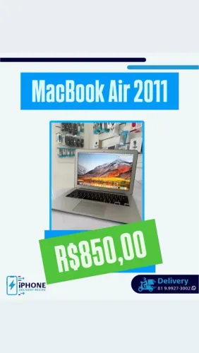MacBook Air 2011 i5 / 128ssd / 4gb 13? (Loja física Recife)