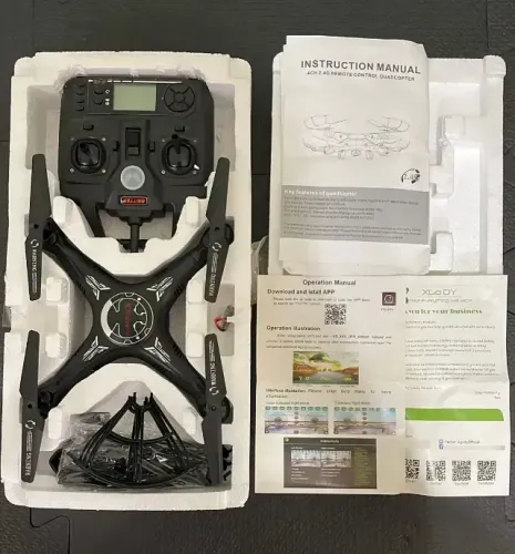 Drone X5sw-1 Com Câmera Preta E 1 Bateria (defeito)