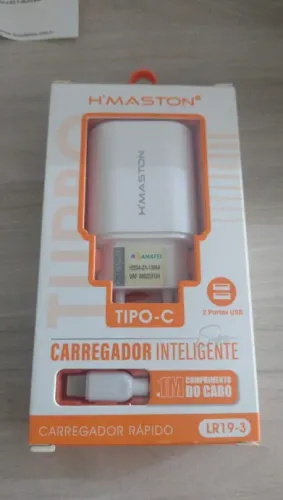 Carregador Rápido Turbo Tipo-C Completo - Entrega Hoje