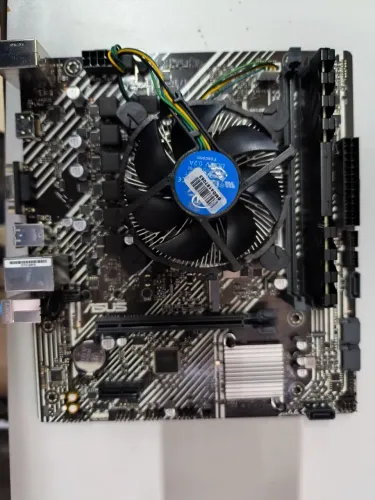 Kit Placa mãe+memória ram 8Gb e processador core i5 10° Geração