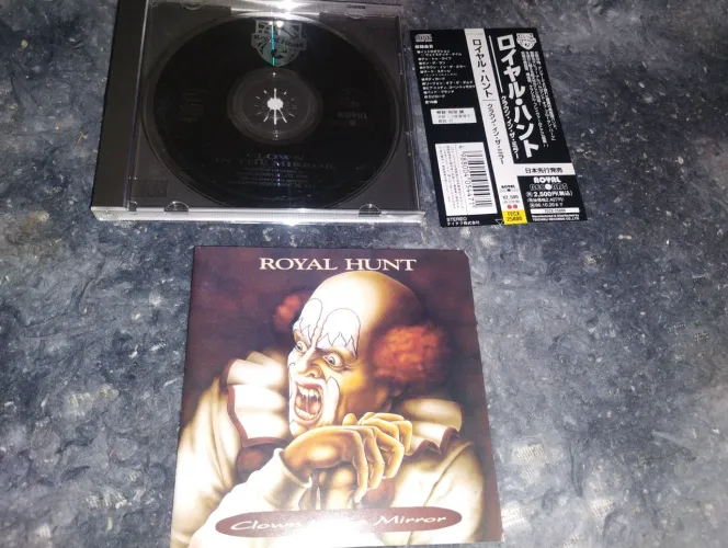Cd Royal Hunt clown in the mirror japonês com obi.