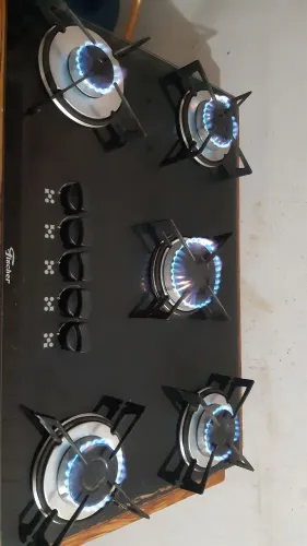 FOGÃO FISCHER COOKTOP 5 BOCAS