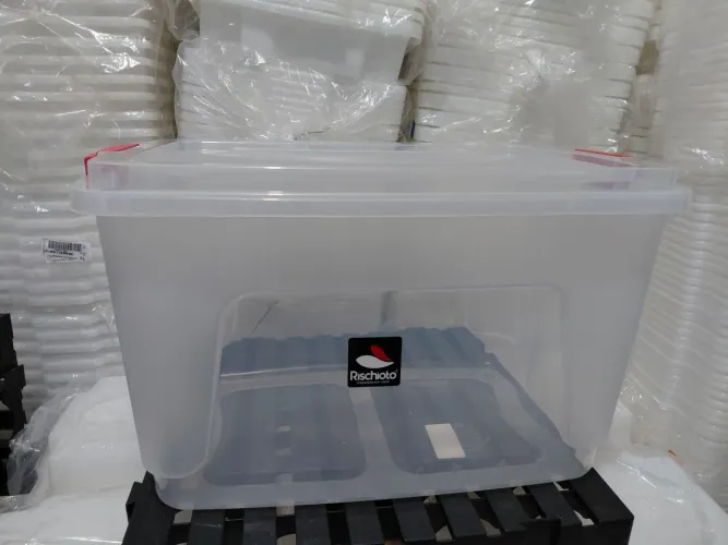 Caixa Organizadora 50 litros NOVA MARCA RISCHIOTO REF 0117