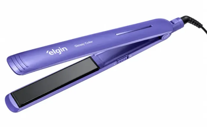 Prancha Alisadora Chapinha Elgin Glossy Color Bivolt