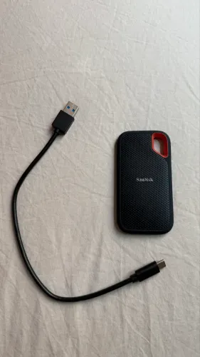 SSD EXTERNO 4TB SANDISK (Saúde 100%/Compatível com IPhone)