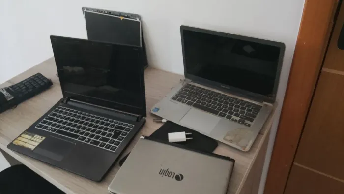 Lote de notebooks, retirada de peças