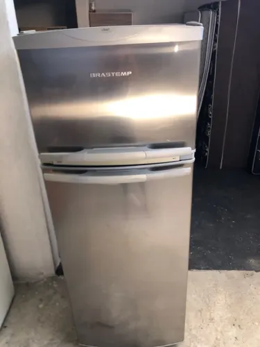 Geladeira inox