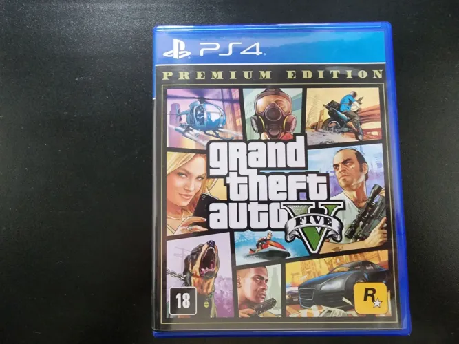 Jogo GTA 5 - Premium Edition PS4