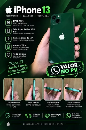 ? iPhone 13 Verde ? 128 GB