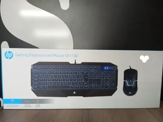 Kit Gamer HP GK1100 ( Teclado + Mouse)