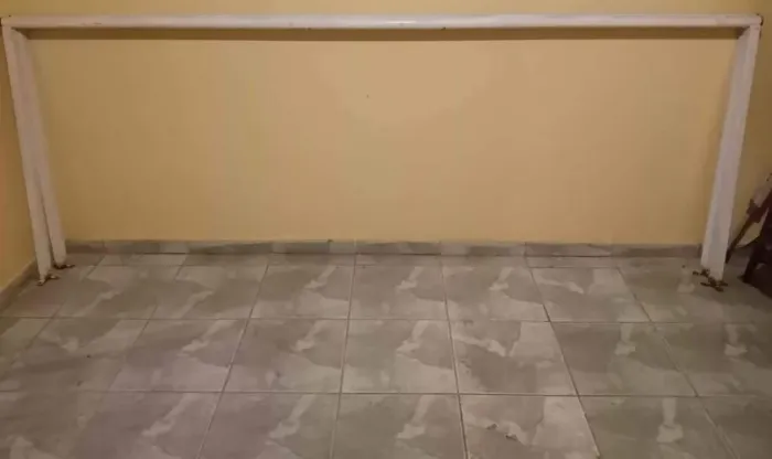 2 Barras de aço galvanizado para fisioterapia