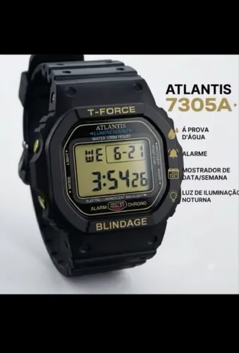 Relógio Esportivo Atlantis Original